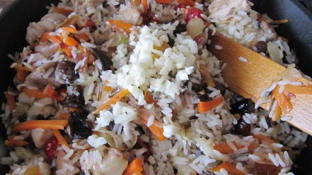 Рецепт по мотивам шах-плов