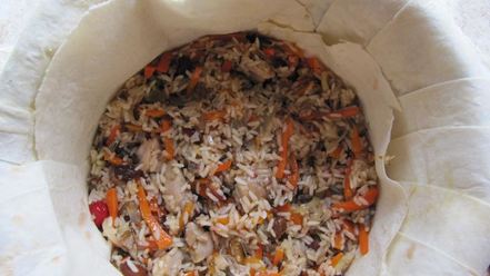 Рецепт по мотивам шах-плов