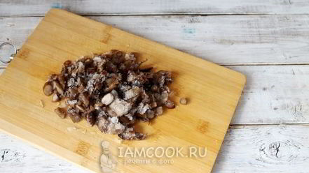 Рецепт постного плова из гречки с опятами