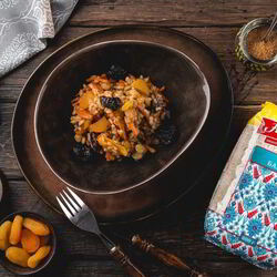 Рецепт Сладкого плова с сухофруктами