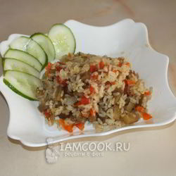 Рецепт Турецкого плова с баклажанами