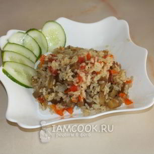 Рецепт Турецкого плова с баклажанами