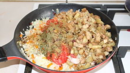 Рецепт турецкого плова с баклажанами