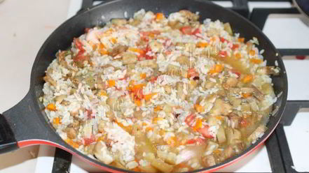 Рецепт турецкого плова с баклажанами