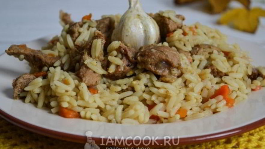 Рецепт узбекского плова в мультиварке