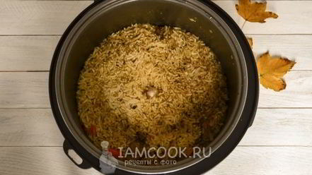 Рецепт узбекского плова в мультиварке