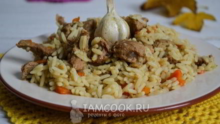 Рецепт узбекского плова в мультиварке
