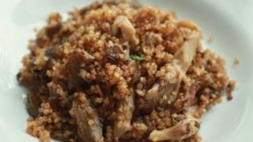 Рецепт вегетарианского плова с грибами