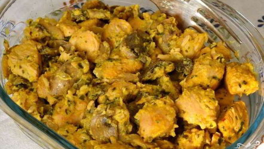 Рецепт фрикасе из индейки