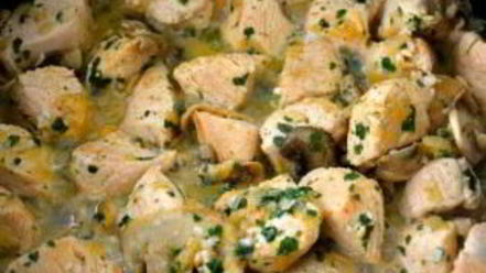 Рецепт фрикасе из индейки