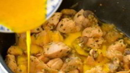 Рецепт фрикасе из индейки