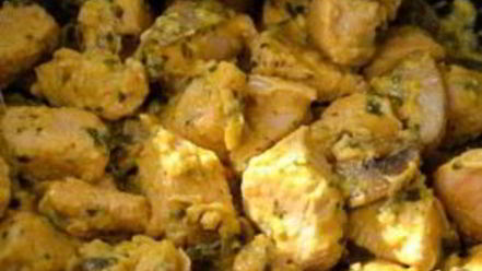 Рецепт фрикасе из индейки