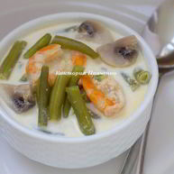 Рецепт Фрикасе из креветок