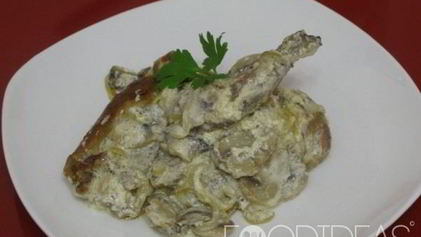 Рецепт Фрикасе из кролика