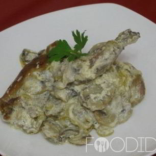 Рецепт Фрикасе из кролика