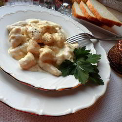 Рецепт Фрикасе из курицы с мускатным орехом