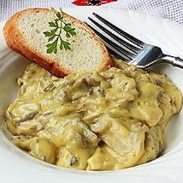 Рецепт Фрикасе с грибами