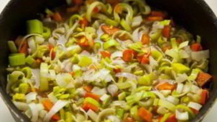 Рецепт фрикасе в винном соусе