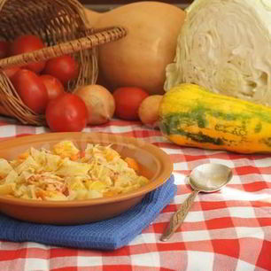 Рецепт Кабачков с картошкой помидорами