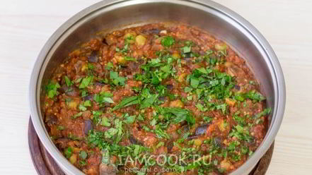 Рецепт капонаты