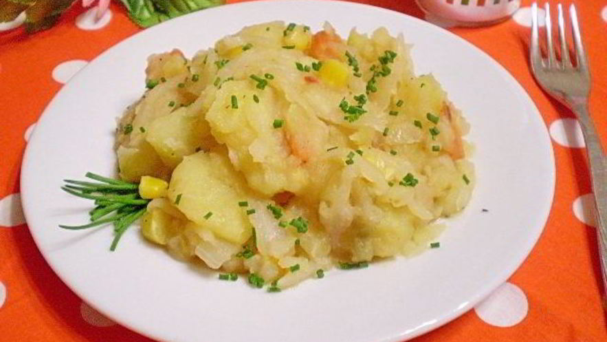 Рецепт картофельного рагу с овощами