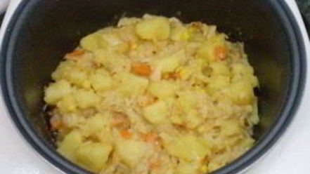 Рецепт картофельного рагу с овощами