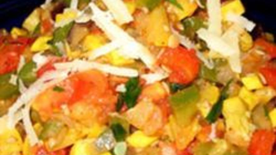 Рецепт овощного рагу с баклажанами