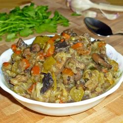 Рецепт Овощного рагу с грибами