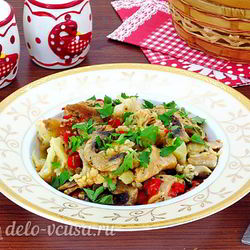 Рецепт Овощного рагу с курицей в мультиварке