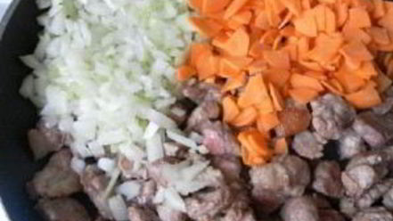 Рецепт овощного рагу со свининой и кабачками