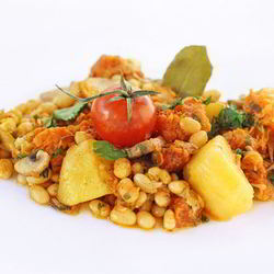 Рецепт Пестрого картофельного рагу с тыквой, грибами и фасолью