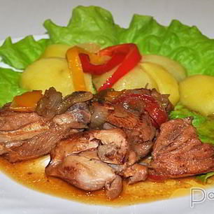 Рецепт Пикантного рагу из курицы