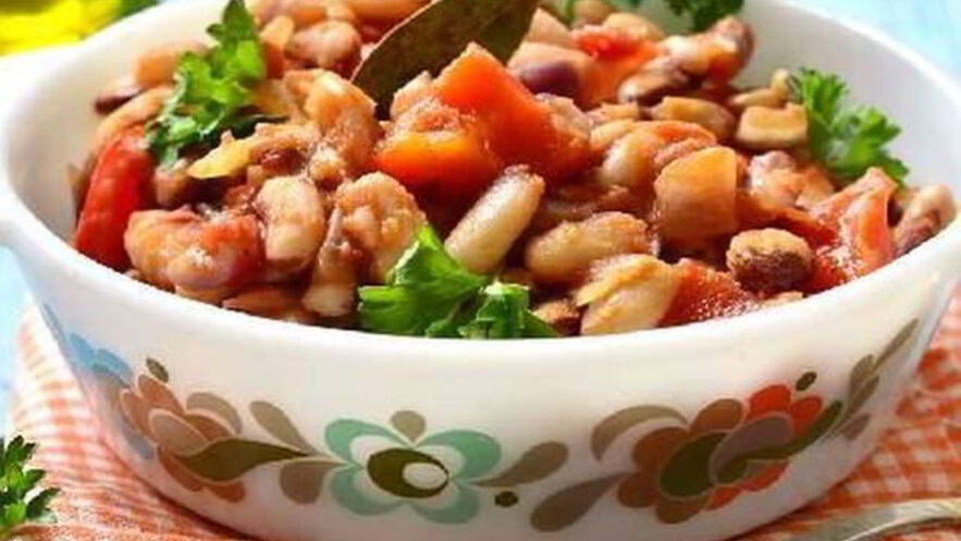 Рецепт пряного рагу из фасоли