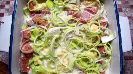 Рецепт рагу-чаудера из рыбы и морепродуктов