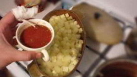 Рецепт рагу из баклажанов и кабачков