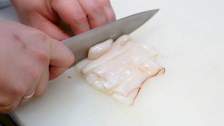 Рецепт рагу из морепродуктов с соусом зеленый перец