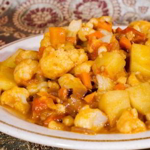 Рецепт Рагу из цветной капусты и кабачков