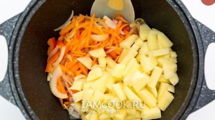Рецепт рагу овощного с картошкой