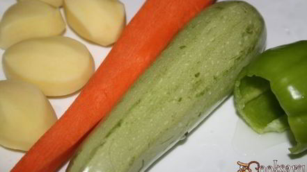 Рецепт рагу с говядиной, овощами и фасолью в мультиварке