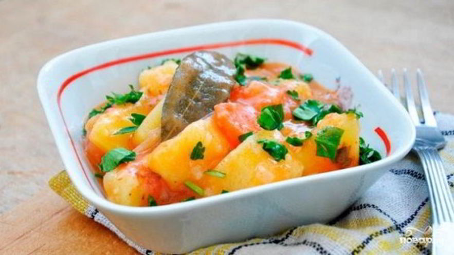 Рецепт рагу с картошкой