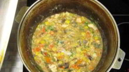 Рецепт рагу с мясом и кабачками