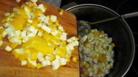 Рецепт рагу с мясом и кабачками