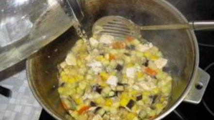 Рецепт рагу с мясом и кабачками