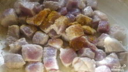 Рецепт рагу со свининой в духовке