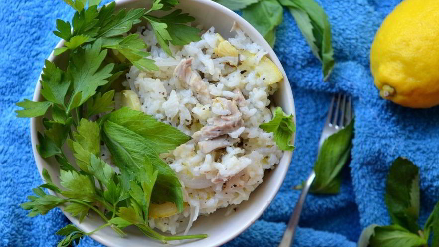 Рецепт рисова-мятного рагу с мясом