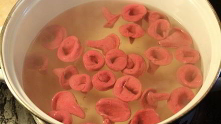 Рецепт шляп разбойников с мясным рагу