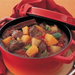 Рецепт Сочного овощного рагу с мясом