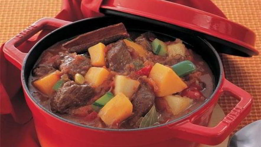 Рецепт сочного овощного рагу с мясом