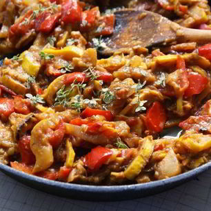 Рецепт Вкусного и простого овощного рагу