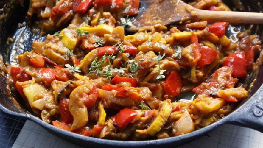 Рецепт вкусного и простого овощного рагу